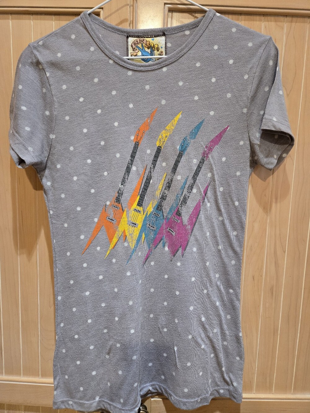 Blue Bird Vintage Rock City Guitars Tee